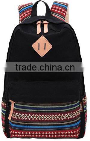 Casual style lightweight canvas laptop bag/shoulder bag /school bag /travel bag