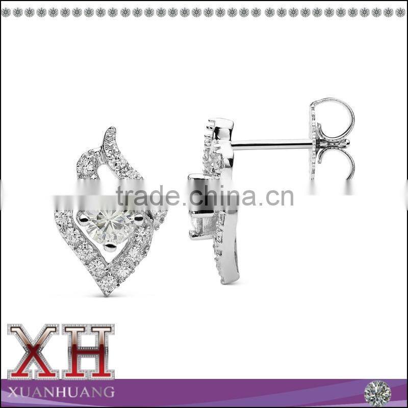 Alibaba Express 925 Sterling Silver Stud Earrings