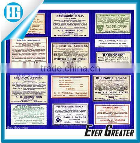 custom labeles full color vinyl waterproof adhesive sticker labels adhesive wine label printing