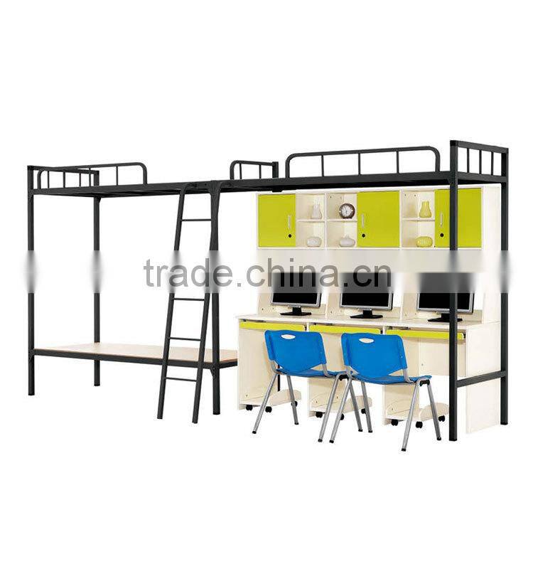 Cheap Student Bunk Bed Single Wooden Bunk Bed