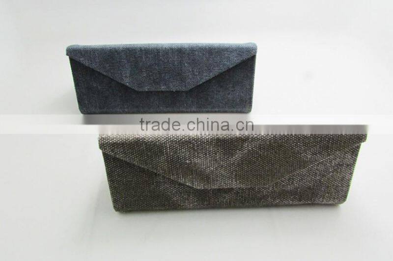 China supplier PU folding eyewear display case