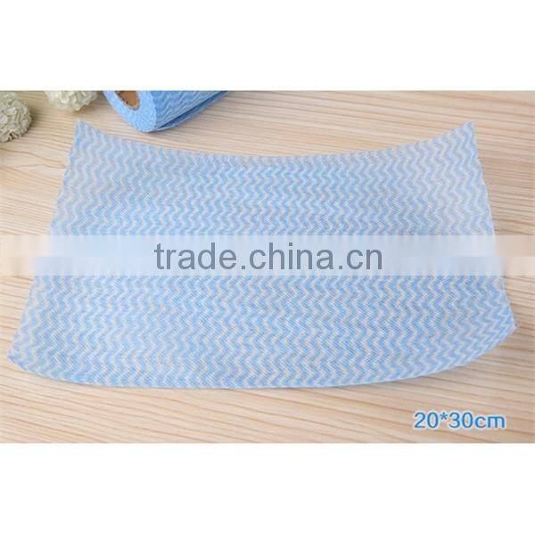Roll of 50pcs Multipurpose Non-woven Fabric Nonstick Wiping Rags House Cleaning Cloth Kitchen Dish Dishcloth