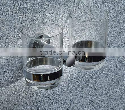 washroom ensembles bathroom double cup holder tumbler holder
