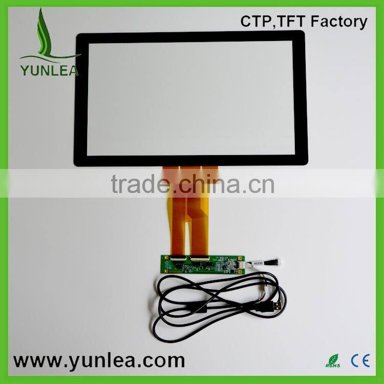 Chip on the EETI controller board capacitive 15.6 touch screen overlay