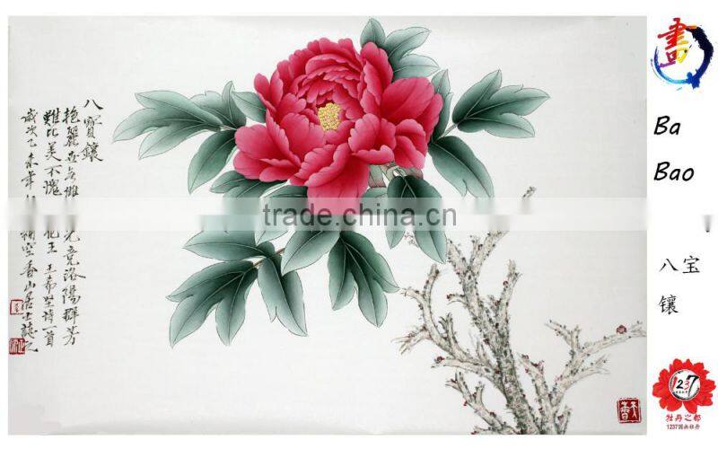 Hot sale modern art painting examples/traditional chinese painting