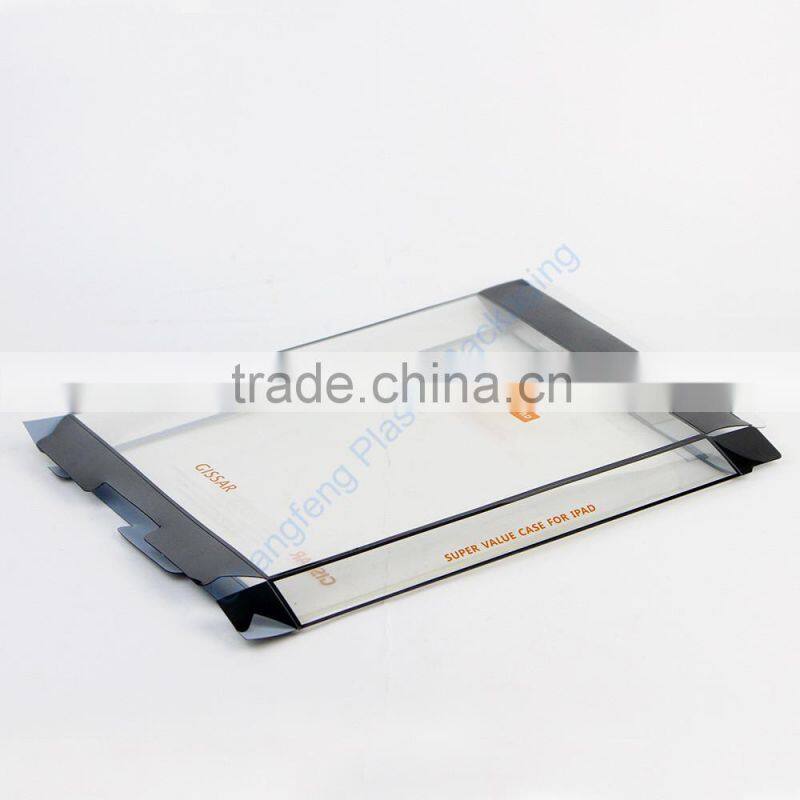 Transparent plastic box for tablet pc packaging