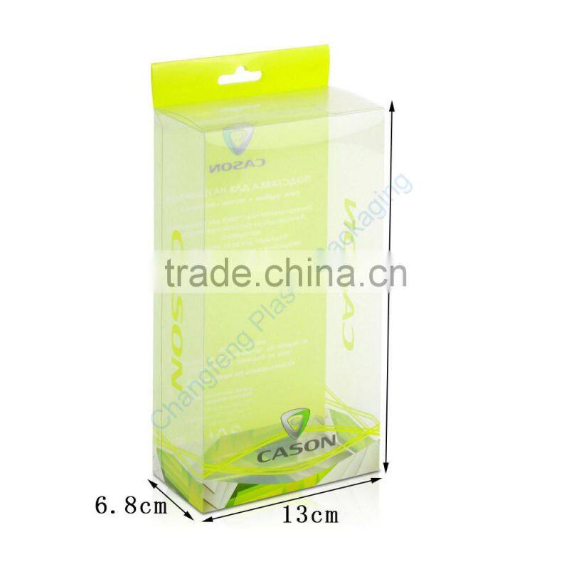 Transparent custom power bank packaging box