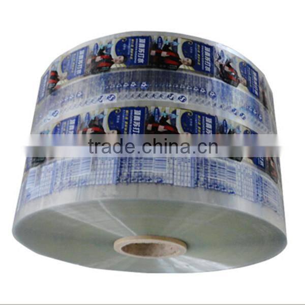 pvc plastic sleeve heat shrink label for wrapping bottles