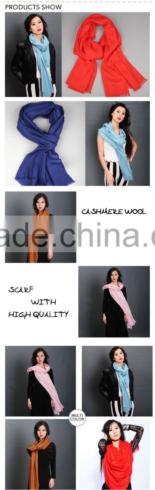 100% wool scarf 2015 fashon pashmina shawl