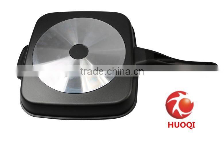 Die-casting aluminum non-stick 3 in 1 frying pan master pan