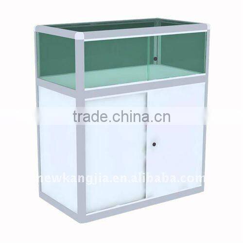 aluminium sale glass display case