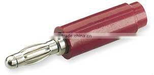 4mm banana plug and socket with insulated body