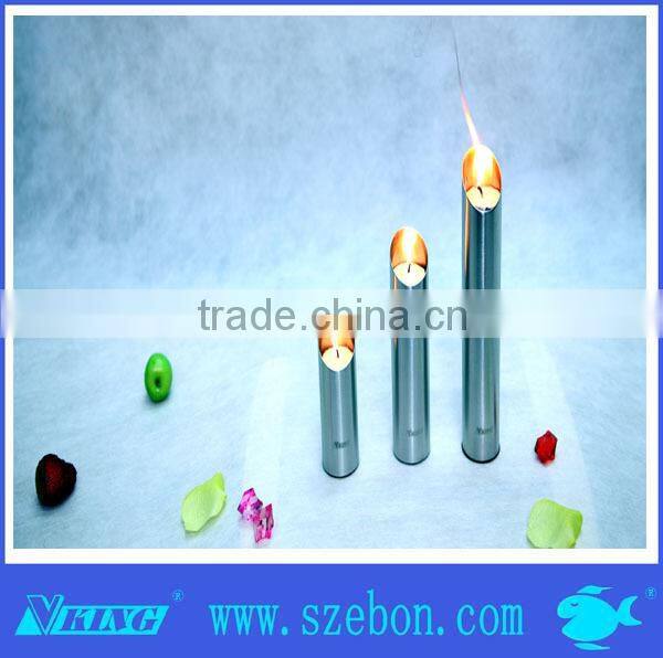 High quality long-stemmed stainless steel candle holder tealight candle holder