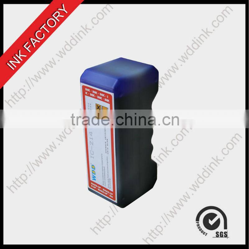 825ml blue ink IC-214 for Domino solvent inkjet printer