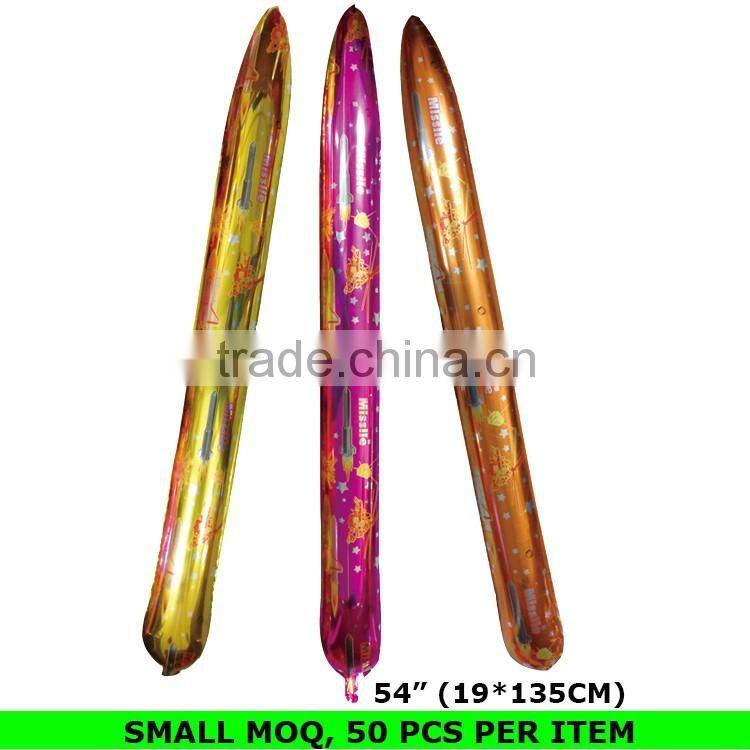 Wholesale 32 Inch Base Ball Rocket Balloon Stick
