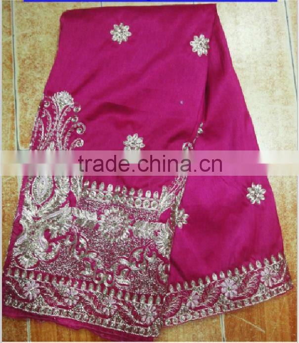 African handcut net george lace fabrics 5 yards in stock