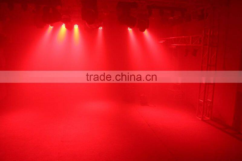 DMX 512 professional stage light rgbwa led 54*3w Aluminum LED par light