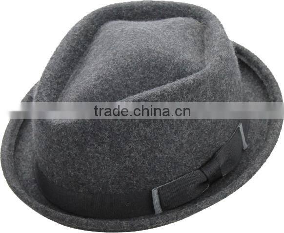 Fashion Wool Felt Fedora Hat for men and women
