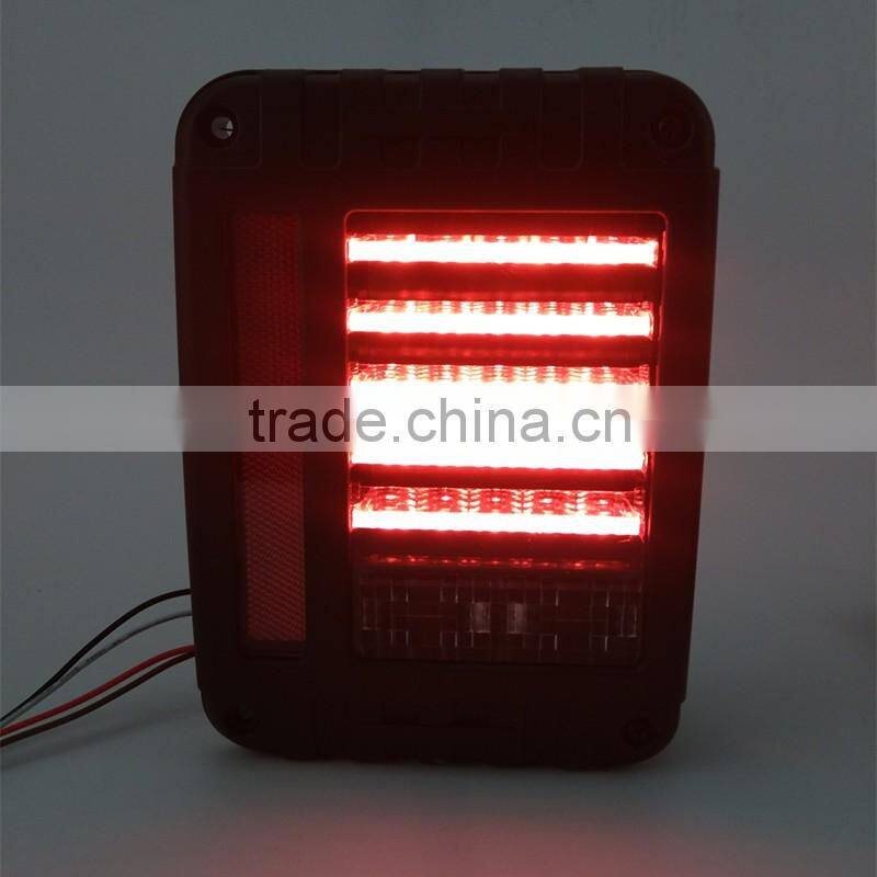 NEWEST ARRIVAL !! 6"x 8" Jeep LED tail light for Jeep Wrangler led trailer tail lights