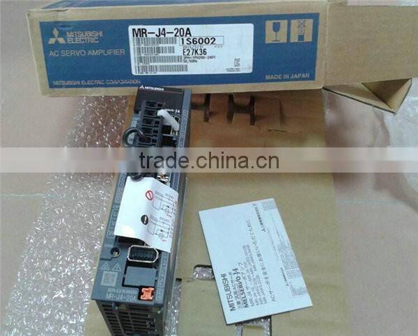 Original new MR-J4-20A 220v 200w mitsubishi ac servo motor drive