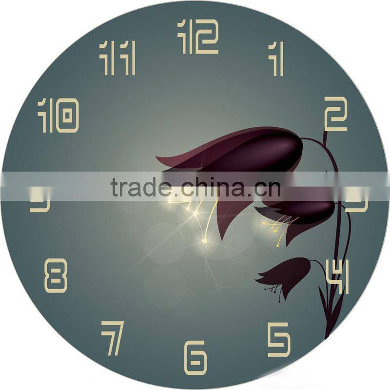 Alibaba hot sale cute paper clock face printing for children