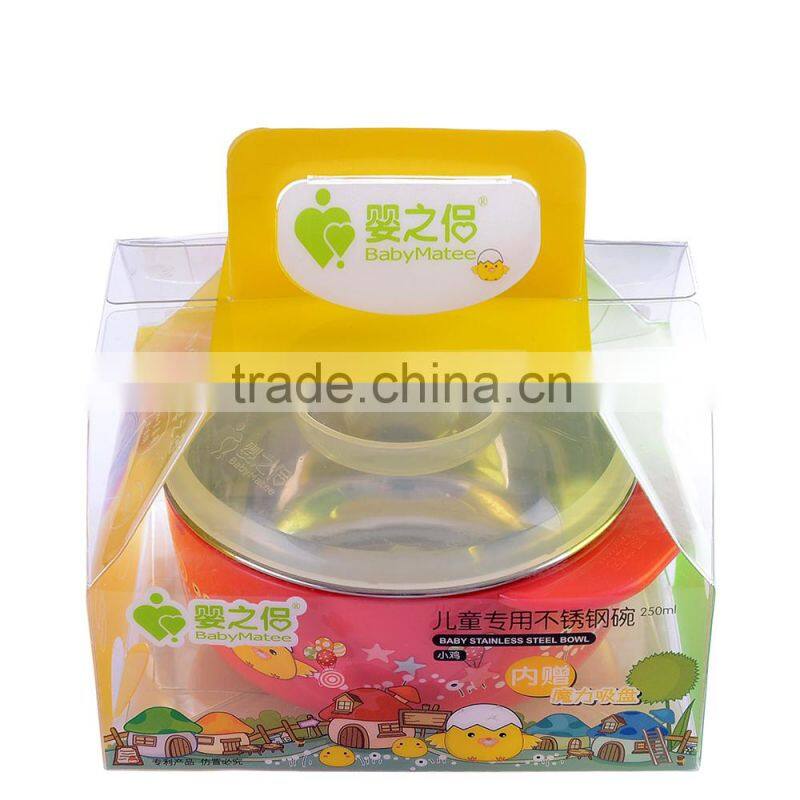 Babymatee Stainless Steal Bowl-Chiken (250ML)