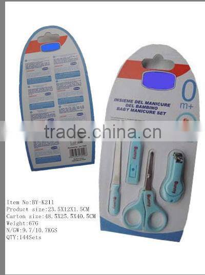 New Design Baby Nail Care Manicure Set