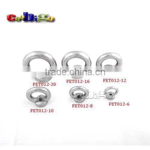 Stainless Steel 304 Eye Nut For Lifting Machinery Fastener Hardware #FET012