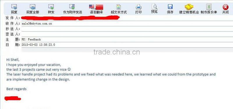 China cnc parts 3d milling machining