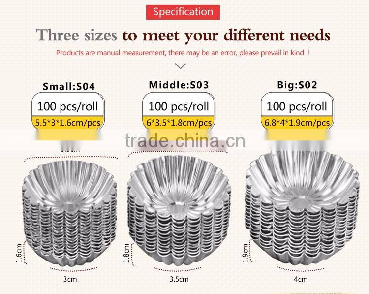 Guangzhou factory aluminum cake mold daisy shape cake holder