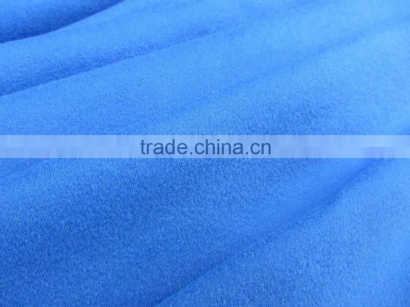 polyester sanding brushed fabric weight 210g-230g julian 145cm width elastic fabric