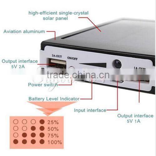 2015 newest, oem, 30000mah solar power bank