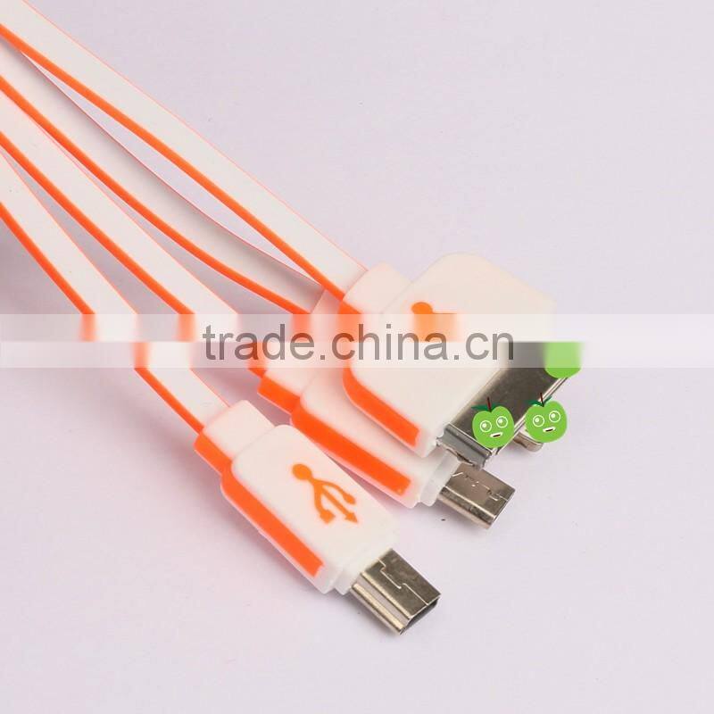 Quality High Speed Multi Charger Data Cable for Mobile Phone Transfer Cable