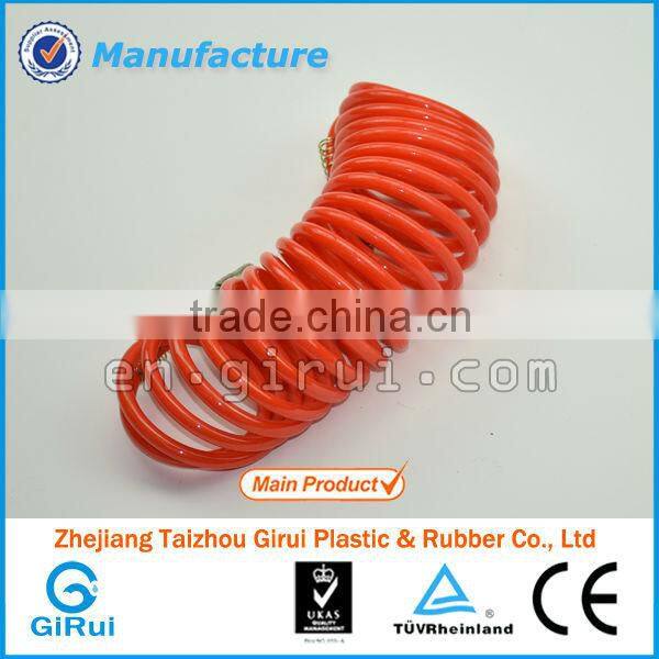 Coiled hose made of PU manufacturer