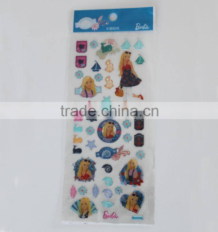 2015 Hot-selling interesting sticker,home decoration epoxy sticker,High quality custom epoxy sticker