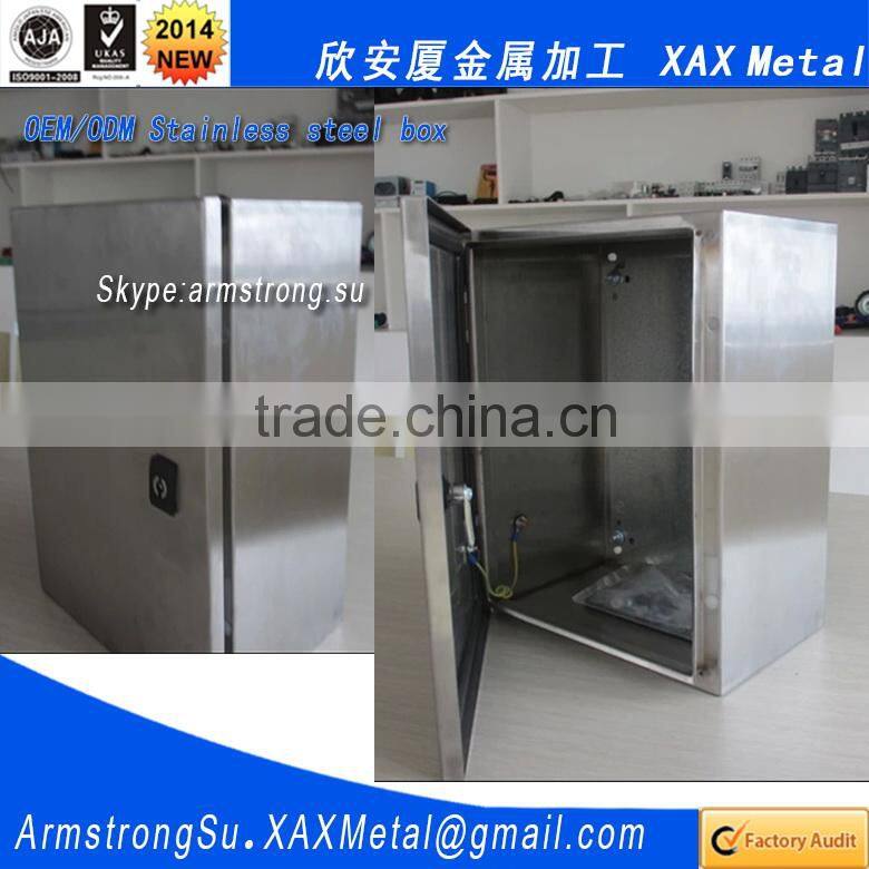 XAX85DB XAX lift wheel removable side panel adjustable rack 304 316 ss304 ss316 sus304 sus316 3 phase distribution panel box