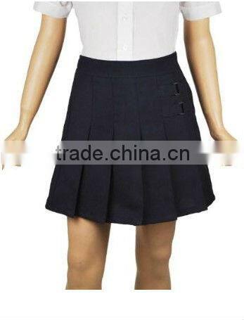 Girls' Ruffled Skorts International School Uniform