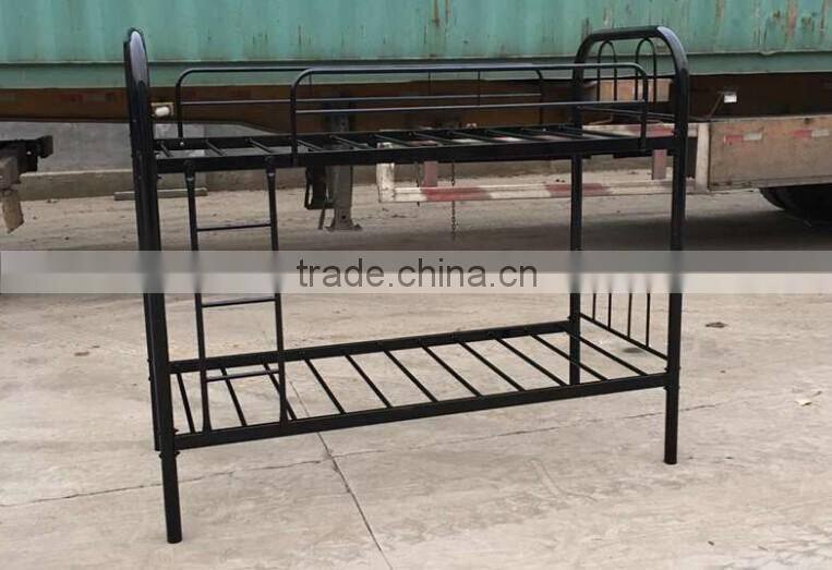 Black heavy duty latest double bed designs