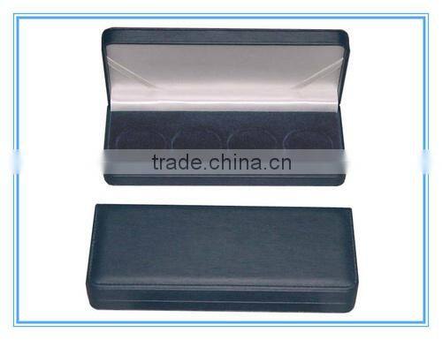 flocking coin box leather coin box elegant coin box wholesale with custom colors