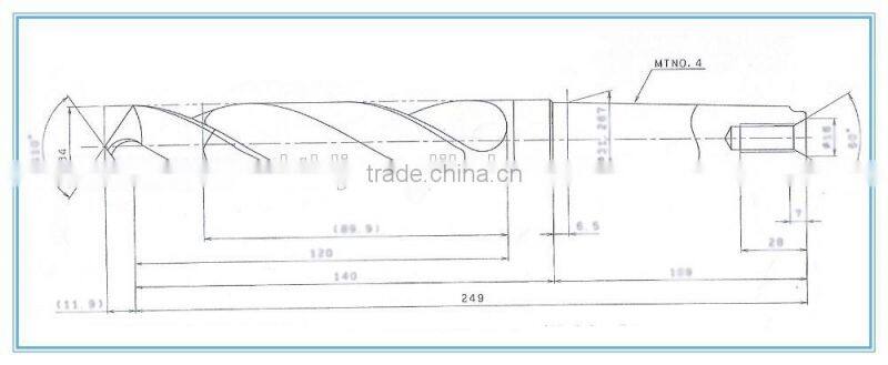 Drill bits with welding solid flutes