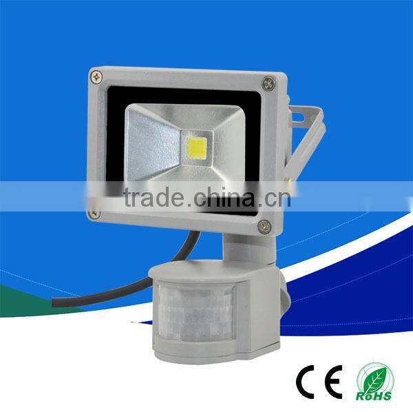 high brightness 70watt led sensor outdoor led flood light, 100-240v, black case