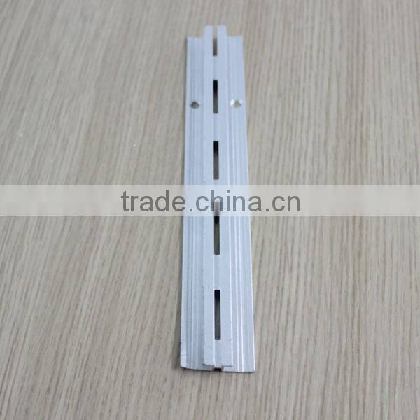 Wall Display Single Hole Slotted Aluminum Profile