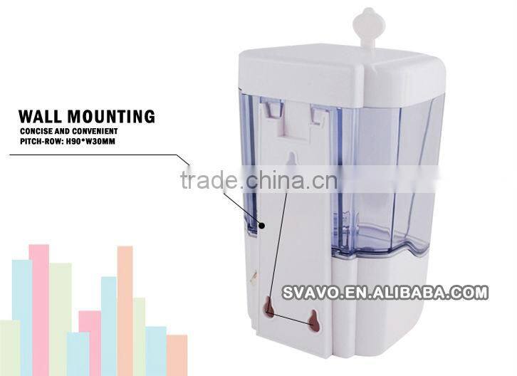 Hotel high quality cheap Automatic wall mount liquid motion sensor soap dispenser V-412