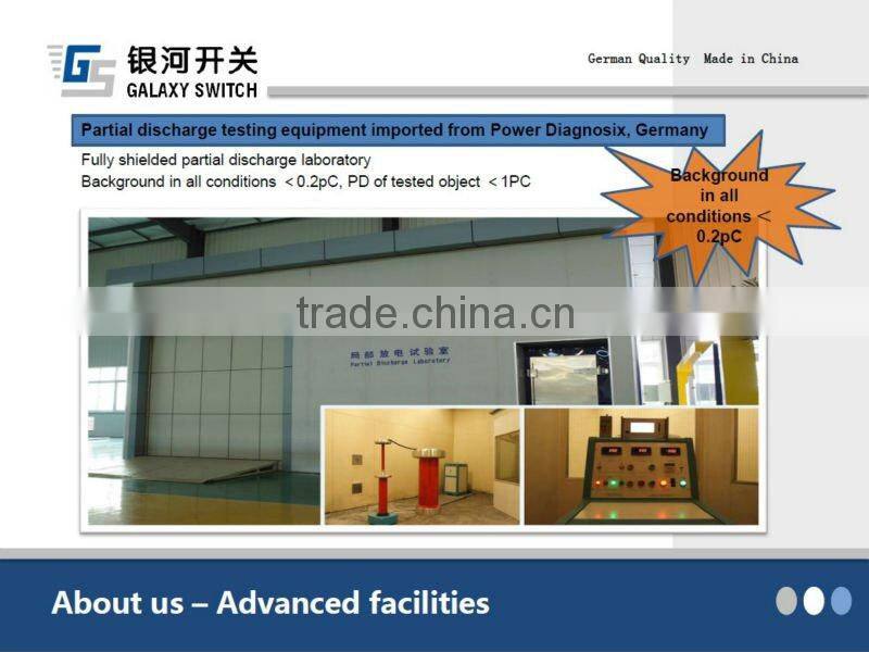 22kV High Voltage Compact SF6 Gas-Insulated Switchgear, RMU