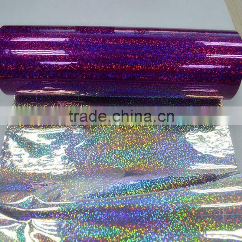 Festival Decoration Colorful PVC Holographic Film Of China Manufacturer