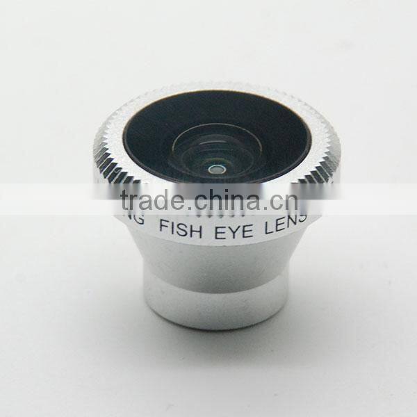 Mobile phone Aluminum magnetic 190 Degree Super fisheye camera lens