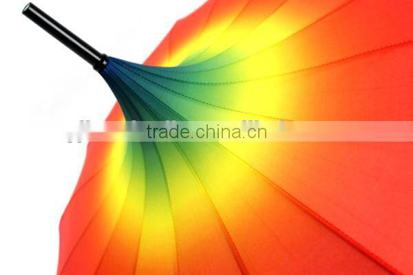 Fashion Pagoda Parasol Umbrellas Leopard/ Lace Edged/ Rainbow