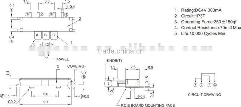 power micro switch MK-13C01