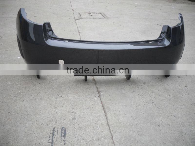 Carbon Fiber Racing Style Rear bumper Body Kit FOR Impreza GRB
