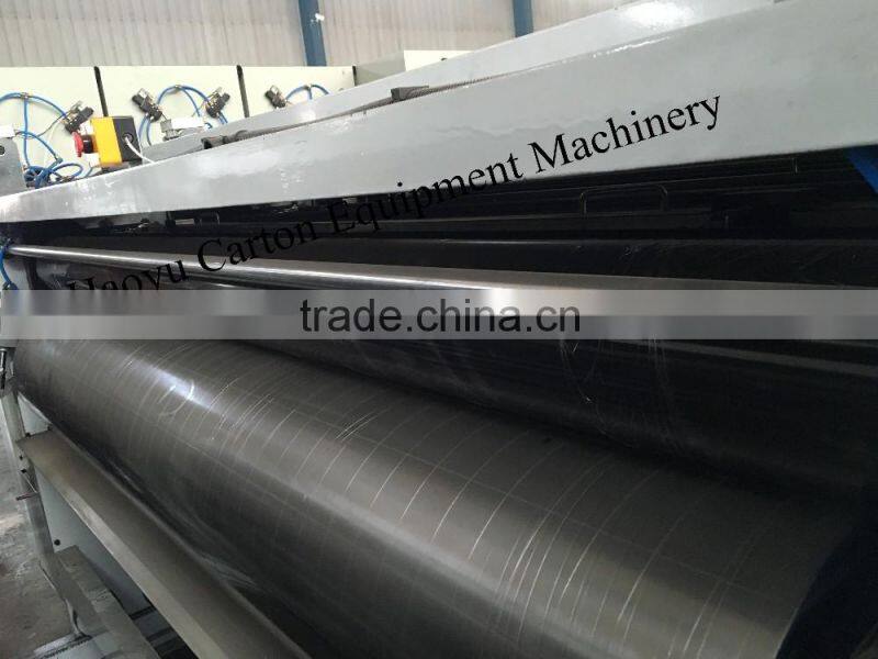 Automatic High-speed Flexo Printer Slotter Die-cutter Stacker Machine